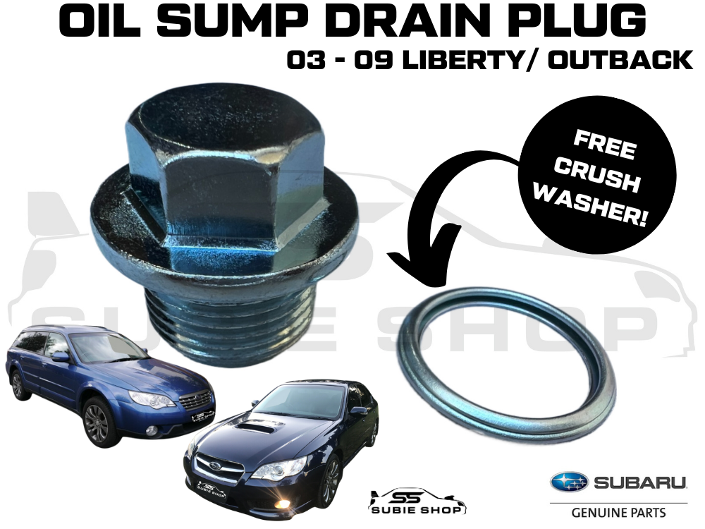 Kavo Oil Filter & Sump Drain Plug Washer For Subaru Impreza, Legacy, Forester