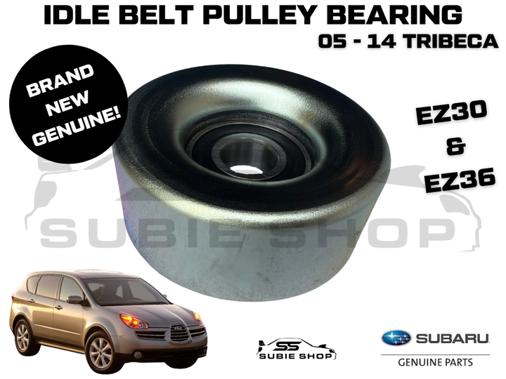 Genuine Subaru Tribeca Tribecca H6 2005 - 14 Idle Belt Pulley Bearing EZ30 EZ36