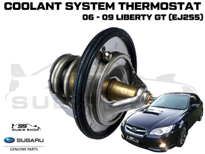 GENUINE Subaru Liberty GT Spec B EJ255 06 - 09 Thermostat Coolant W Gasket Seal