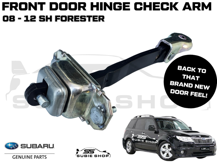 Genuine Subaru Forester 2008 - 12 SH XT Car Door Hinge Check Arm Stopper Front