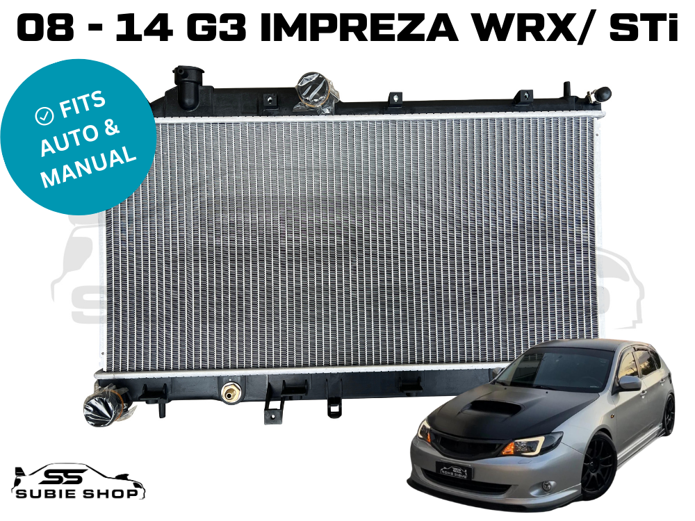 Brand New Radiator for Subaru Impreza G3 WRX STi Manual Auto