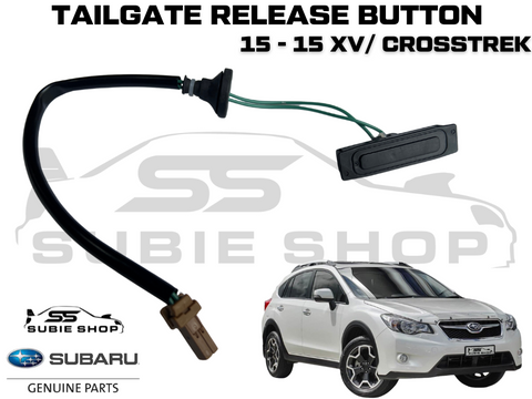 Genuine OEM Tailgate Button Boot Release Switch 12 - 15 Subaru XV Crosstrek Type