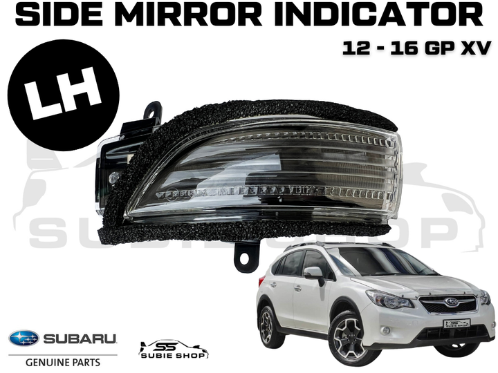 New Genuine OEM Subaru XV GP 2012 - 2016 Side Mirror Indicator Light Left LH