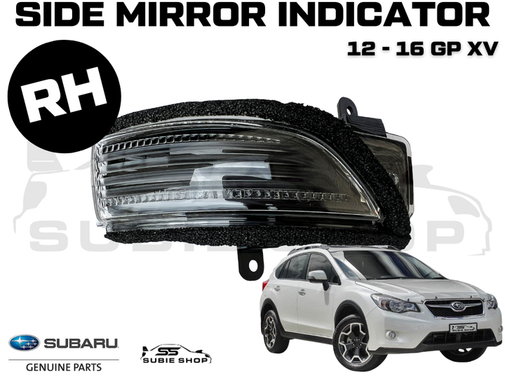 New Genuine OEM Subaru XV GP 2012 - 2016 Side Mirror Indicator Light Right R