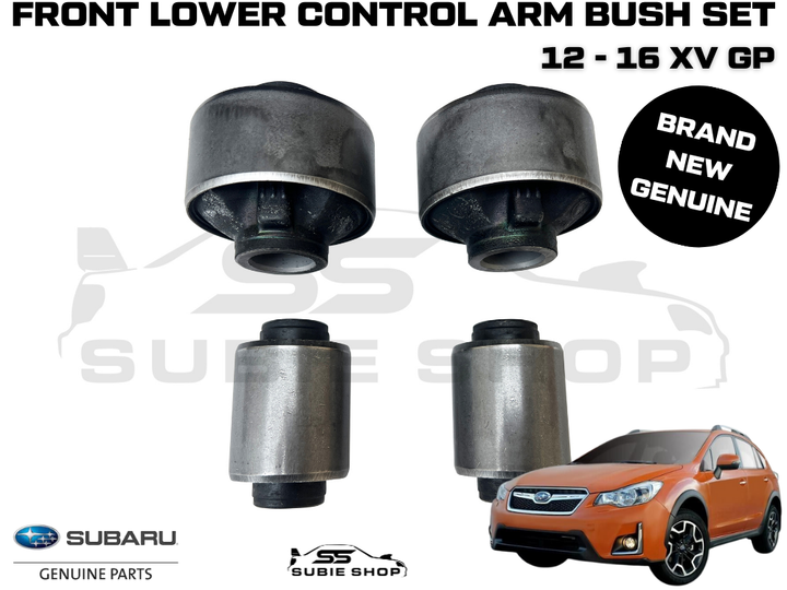 New GENUINE Subaru XV GP 2012 - 2016 Front Lower Control Arm Bush Bushes Set