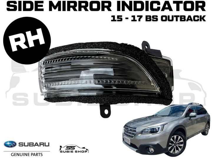 New Genuine Subaru Outback BS 2015 - 2017 Side Mirror Indicator Light Right R