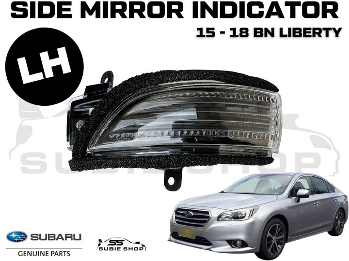 New Genuine Subaru Liberty BN 2015 - 2018 Side Mirror Indicator Light Left LH