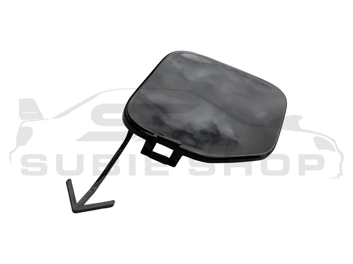 GENUINE Subaru Forester 08-12 SH XT Rear Bumper Bar Tow Hook Cap Cover Black 32J