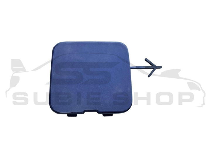 GENUINE Subaru Liberty Wagon 09 - 14 Rear Bumper Bar Tow Hook Cap Cover Blue E8H
