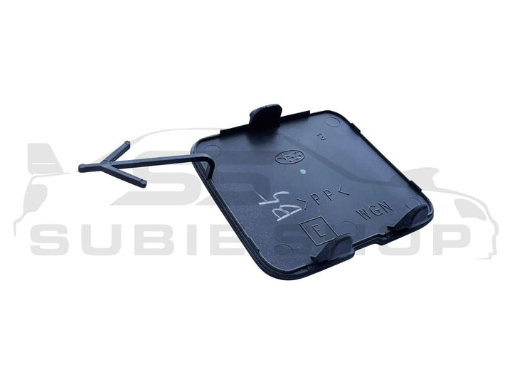 GENUINE Subaru Liberty Wagon 09 - 14 Rear Bumper Bar Tow Hook Cap Cover Blue E8H