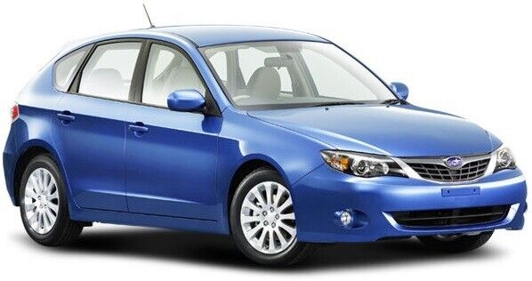 GENUINE Subaru Impreza 08 - 11 GH GE Rear Bumper Bar Tow Hook Cap Cover Blue O2C