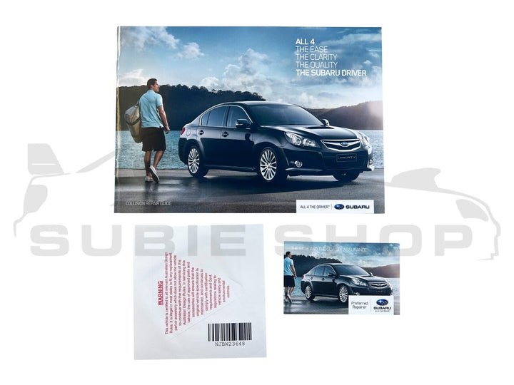 GENUINE Subaru BRZ 12-16 Factory Owners Manual Log Service Book Wallet Set Pouch