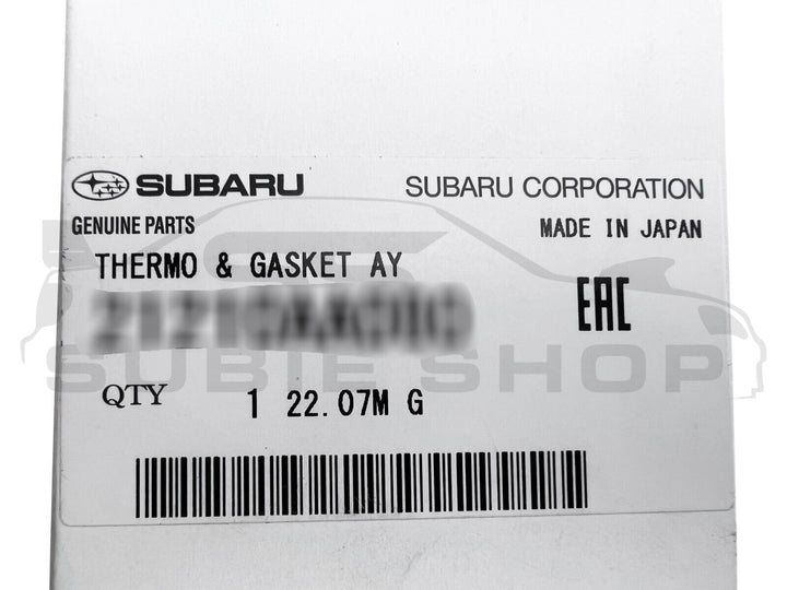 GENUINE Subaru Liberty GT Spec B EJ255 06 - 09 Thermostat Coolant W Gasket Seal