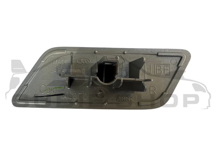 Genine Front Bumper Headlight Washer Cap Cover 15-17 Subaru Outback BS RH Silver