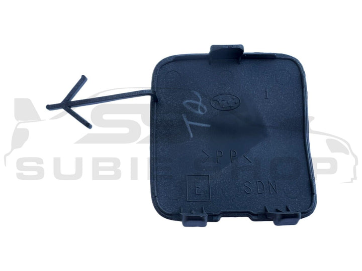 GENUINE Subaru Liberty Sedan 09-14 Rear Bumper Bar Tow Hook Cap Cover Silver G1U