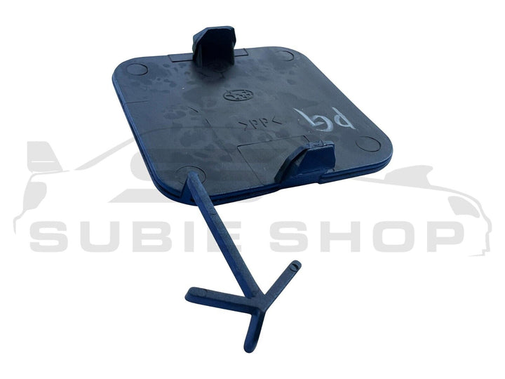 GENUINE Subaru Impreza G3 WRX STi 08 -14 Rear Bumper Bar Tow Hook Cap Cover Blue
