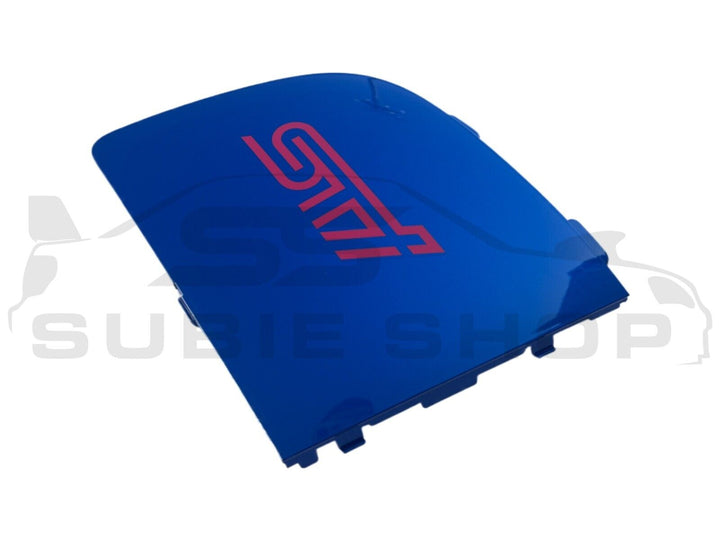 Genuine Subaru Impreza WRX Hawkeye STi 05 - 07 Fog Light Cover Surround Blue O2C