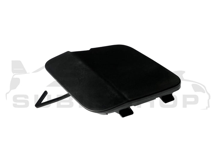 GENUINE Subaru Liberty 2009 - 11 Front Bumper Bar Tow Hook Cap Cover Matt Black