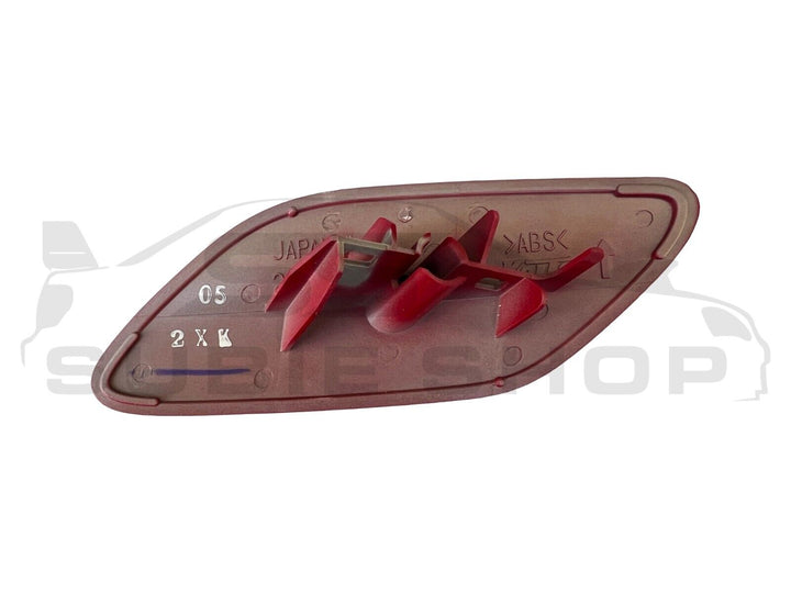 New Genuine Headlight Washer Cap Cover 08 - 10 Subaru Impreza G3 WRX STi RH Red