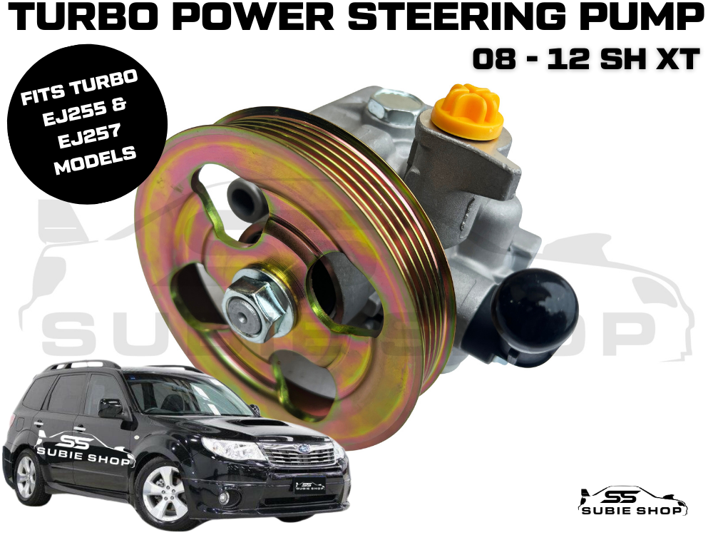 Power Steering Pump EJ255 2.5L for 2008 2012 Subaru Forester SH XT T Subie Shop