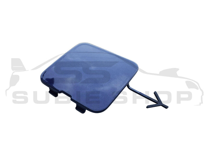 GENUINE Subaru Liberty Wagon 09 - 14 Rear Bumper Bar Tow Hook Cap Cover Blue E8H