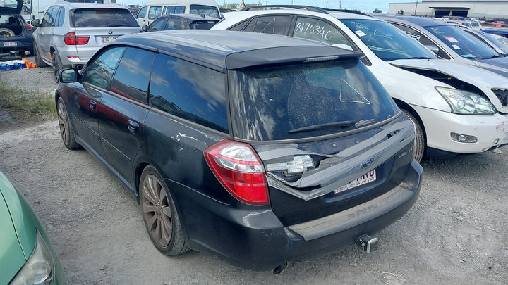 Subaru Liberty Wagon 03 - 09 Set 4 x Top Roof Rack Rail Trim Tabs Covers Silver