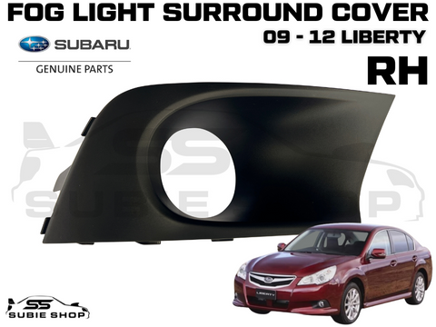 Genuine Subaru Liberty 09 -12 Factory Spot Fog Light Cover Surround Trim R Right
