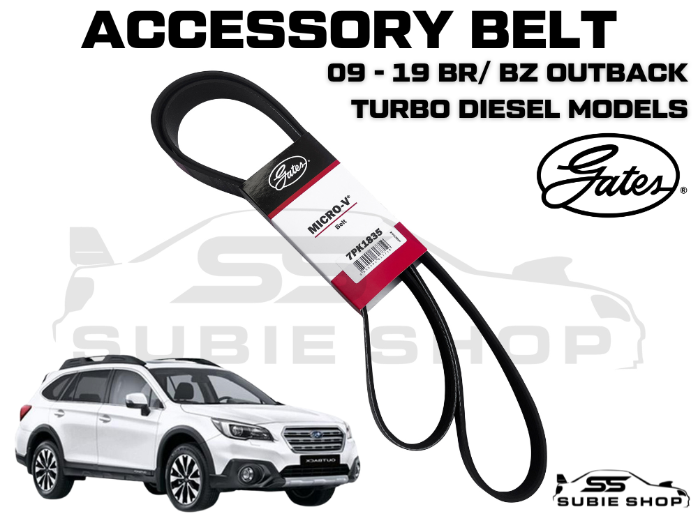 Serpentine belt subaru sales outback