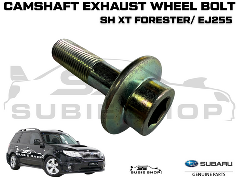 GENUINE Camshaft Cam Exhaust Wheel EJ255 Subaru Forester SH XT Bolt 13199AA010