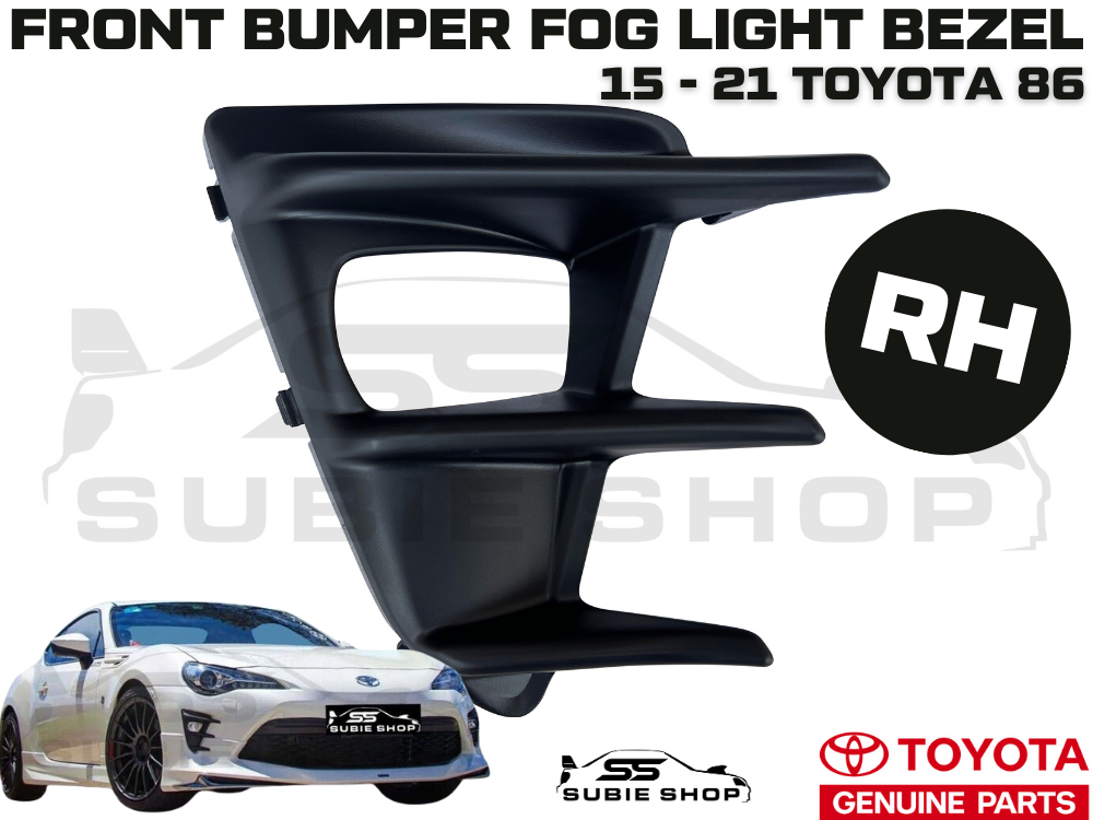 New GENUINE Toyota 86 15 - 21 Front Fog Light Lamp Bezel Cover