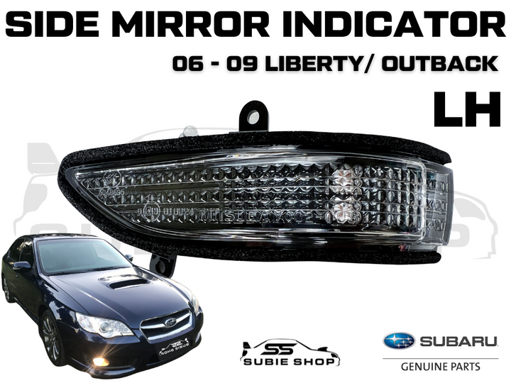 New Genuine Subaru Liberty Outback 06 - 09 Side Mirror Indicator Light Left L