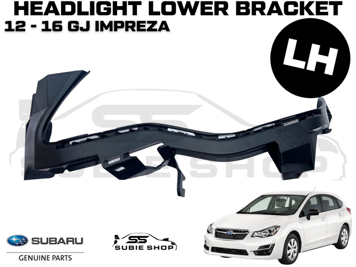 GENUINE Subaru Impreza GJ 2012 - 16 Front Bumper Bar Headlight Bracket Left LH L