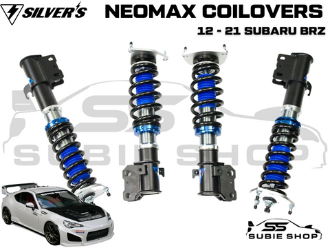NeoMax Coilovers For Subaru BRZ Toyota 86 12-21 Suspension Shocks Springs Strut