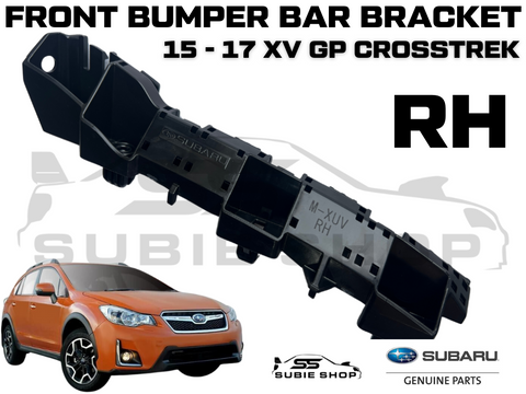 GENUINE Subaru XV GP CROSSTREK 15 -17 Front Bumper Bar Bracket Slider Right RH R