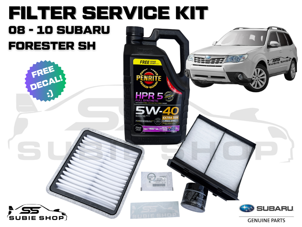 GENUINE Service Refresh Kit For Subaru Forester 08 10 SH EJ