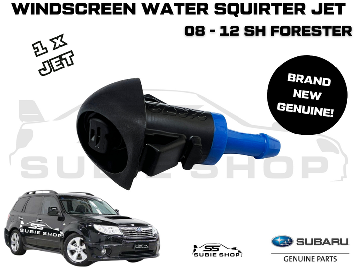 1 x Genuine Subaru Forester SH XT 08 - 12 Bonnet Water Jet Nozzle Squirter Wash