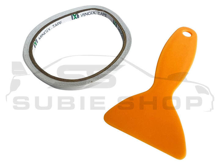 Genuine Leather Hand Stitched Steering Wheel Kit For Subaru Forester Liberty Outback XV