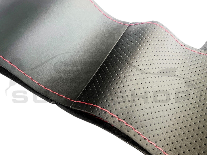 Genuine Leather Hand Stitched Steering Wheel Kit For Subaru Forester Liberty Outback XV