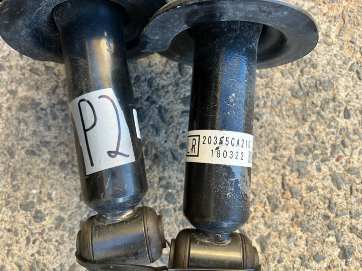 OEM Genuine Subaru BRZ 13 - 16 Rear Struts Suspension Springs Set Pair Low Kms