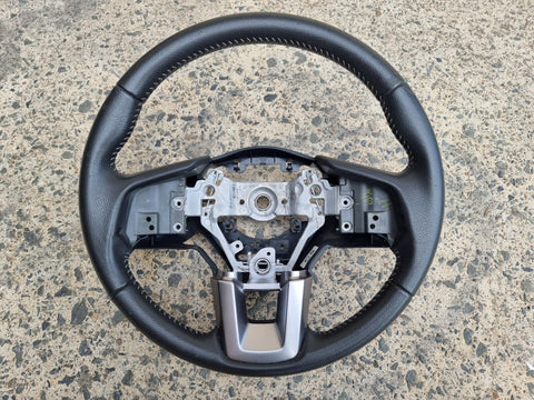 Genuine Subaru Forester 2016 - 18 SJ Leather Steering Wheel Grip Cover