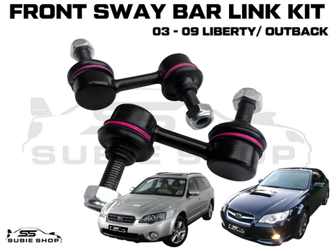 Front Sway Bar Links For 03 - 09 Subaru GEN4 Liberty Outback LH RH Suspension