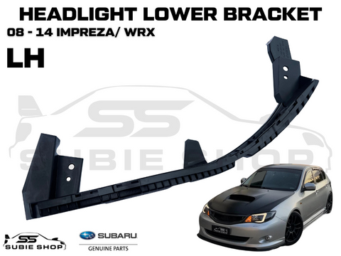 GENUINE Subaru Impreza / WRX 08 - 14 Front Headlight Bracket Left LH L