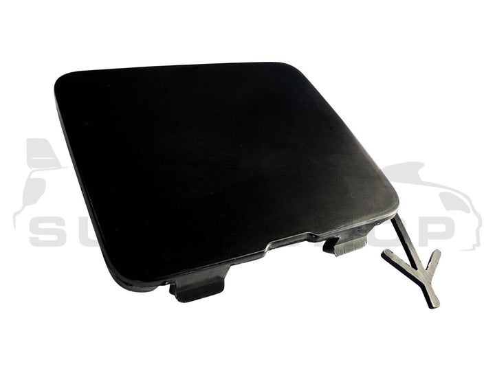 GENUINE Subaru Outback BS 15 - 19 Rear Bumper Bar Tow Hook Cap Cover Matt Black