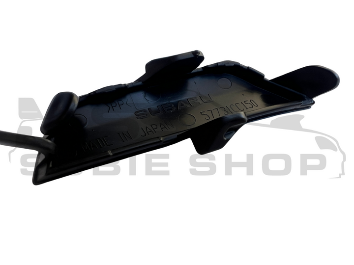 New GENUINE Subaru BRZ 22 + Front Bumper Bar Tow Hook Cap Cover Matt Black