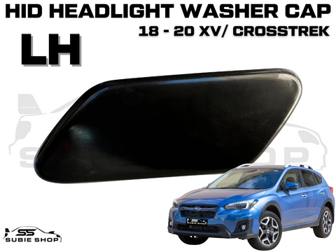 Front Bumper HID Headlight Washer Cap Cover For 18 - 20 Subaru XV Crosstrek LH