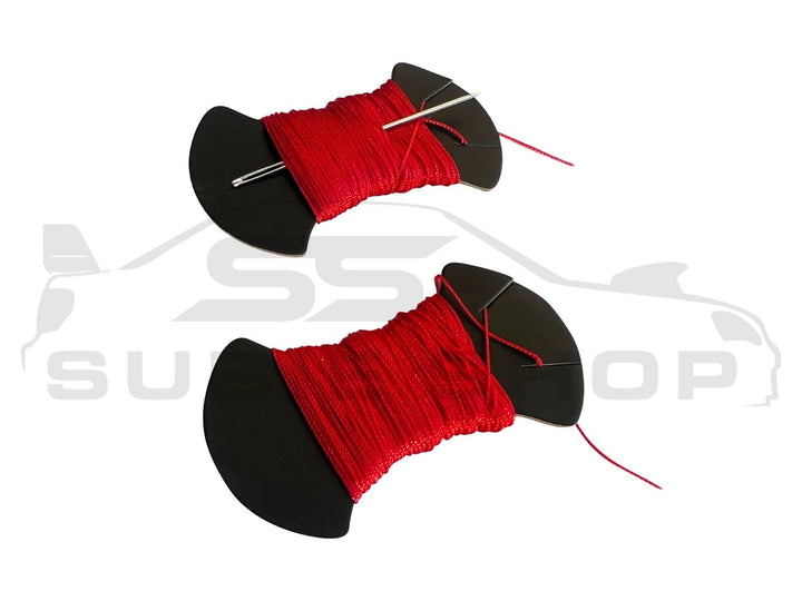 Genuine Leather Hand Stitched Steering Wheel Kit For Subaru Forester Liberty Outback XV