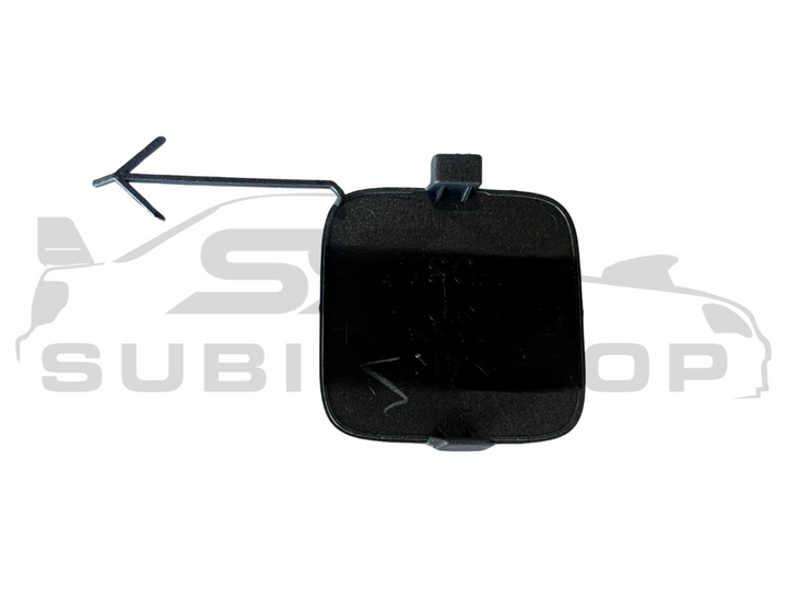 GENUINE Subaru Forester 2013-18 SJ Rear Bumper Bar Tow Hook Cap Cover Silver G1U