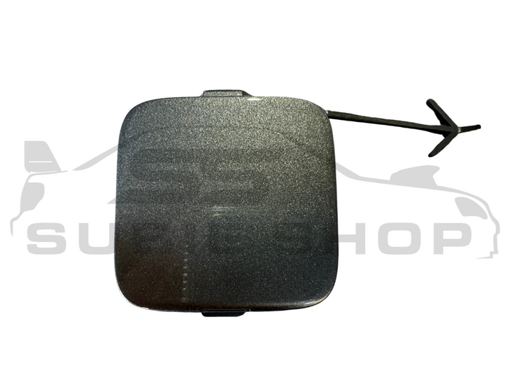 GENUINE Subaru Forester 2013-18 SJ Rear Bumper Bar Tow Hook Cap Cover Silver G1U