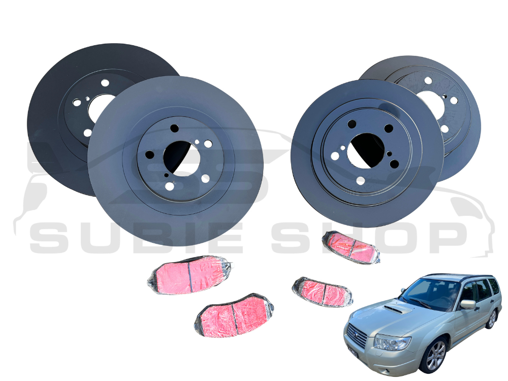 Subaru forester brake pads and rotors deals