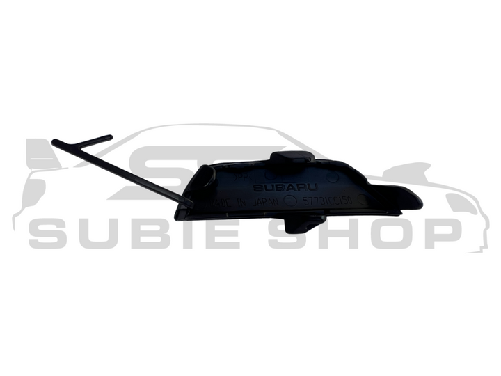 New GENUINE Subaru BRZ 22 + Front Bumper Bar Tow Hook Cap Cover Matt Black